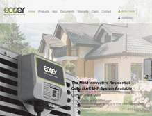 Tablet Screenshot of ecoer.com